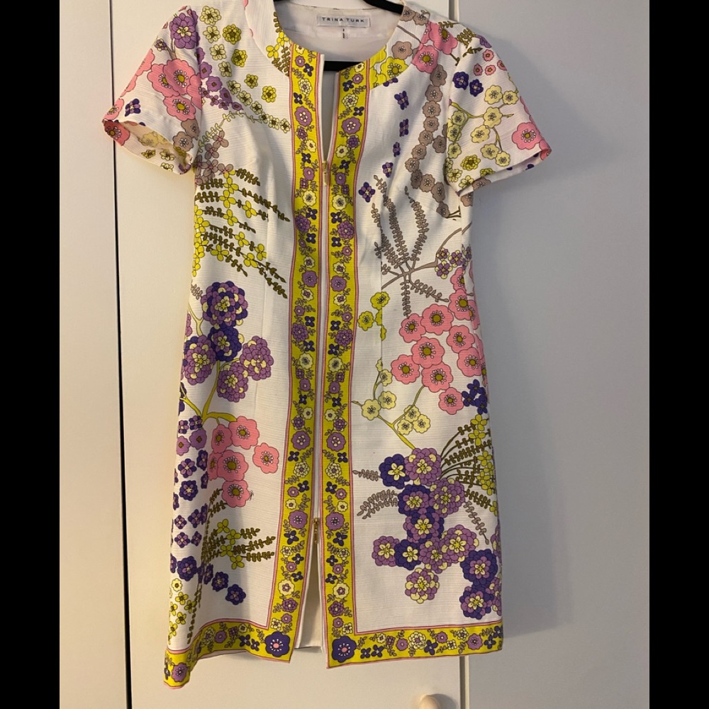 Trina Turk, Floral Dress, Arboretum dress.